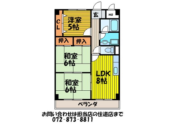 エスペランサの物件間取画像